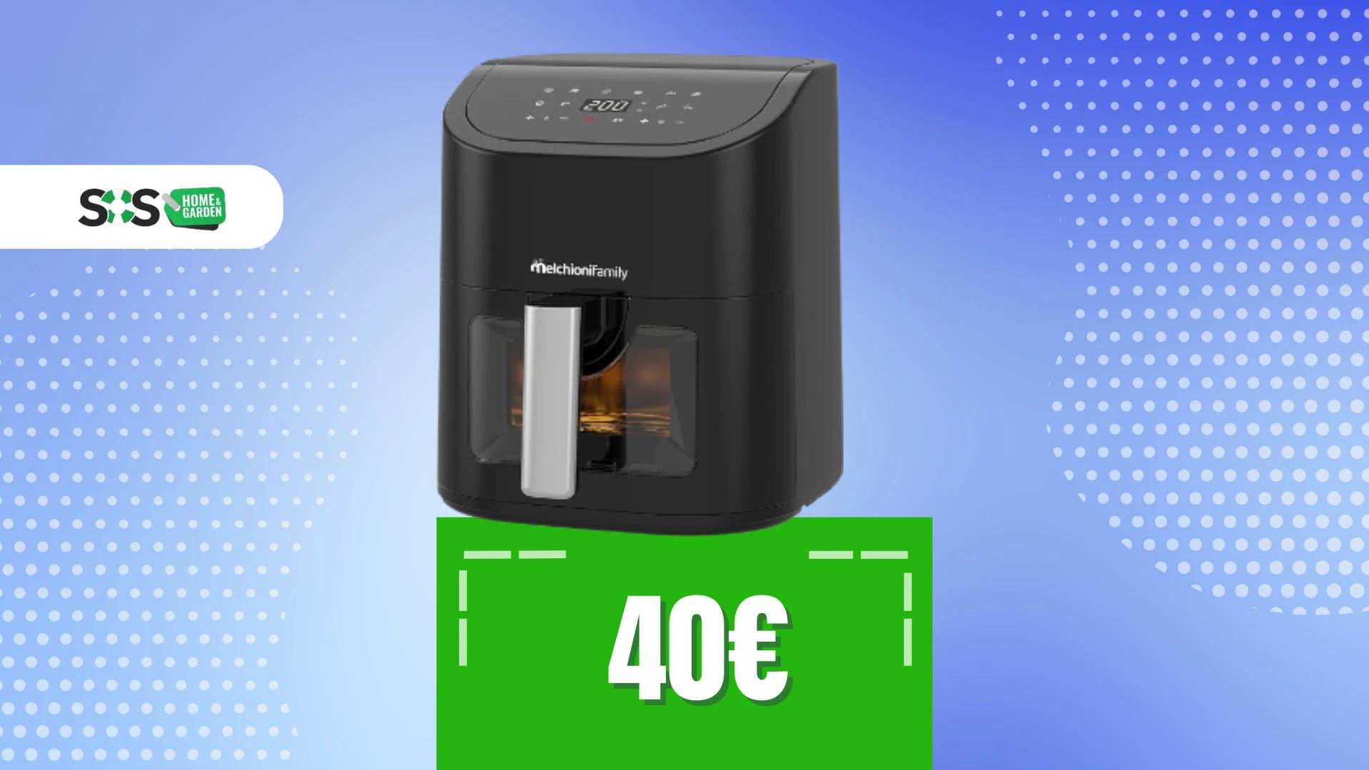 Immagine di Friggitrice ad aria a SOLI 40€: WOW, è MINIMO STORICO!