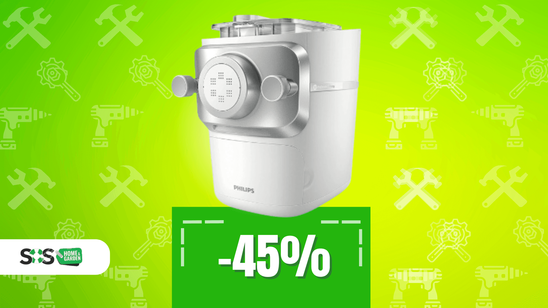 Immagine di Macchina per la pasta Philips a 164€: primi piatti perfetti!