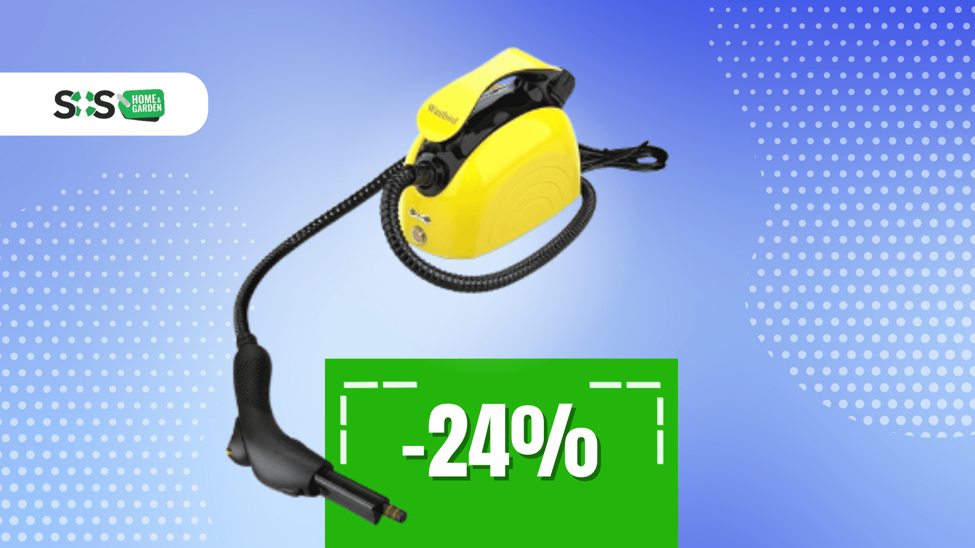 Immagine di Pulitore a vapore con 21 accessori per un'igiene profonda!