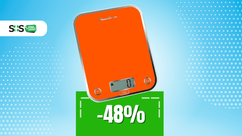 Immagine di Scontata del 48%: bilancia da cucina Moulinex a soli 13€!