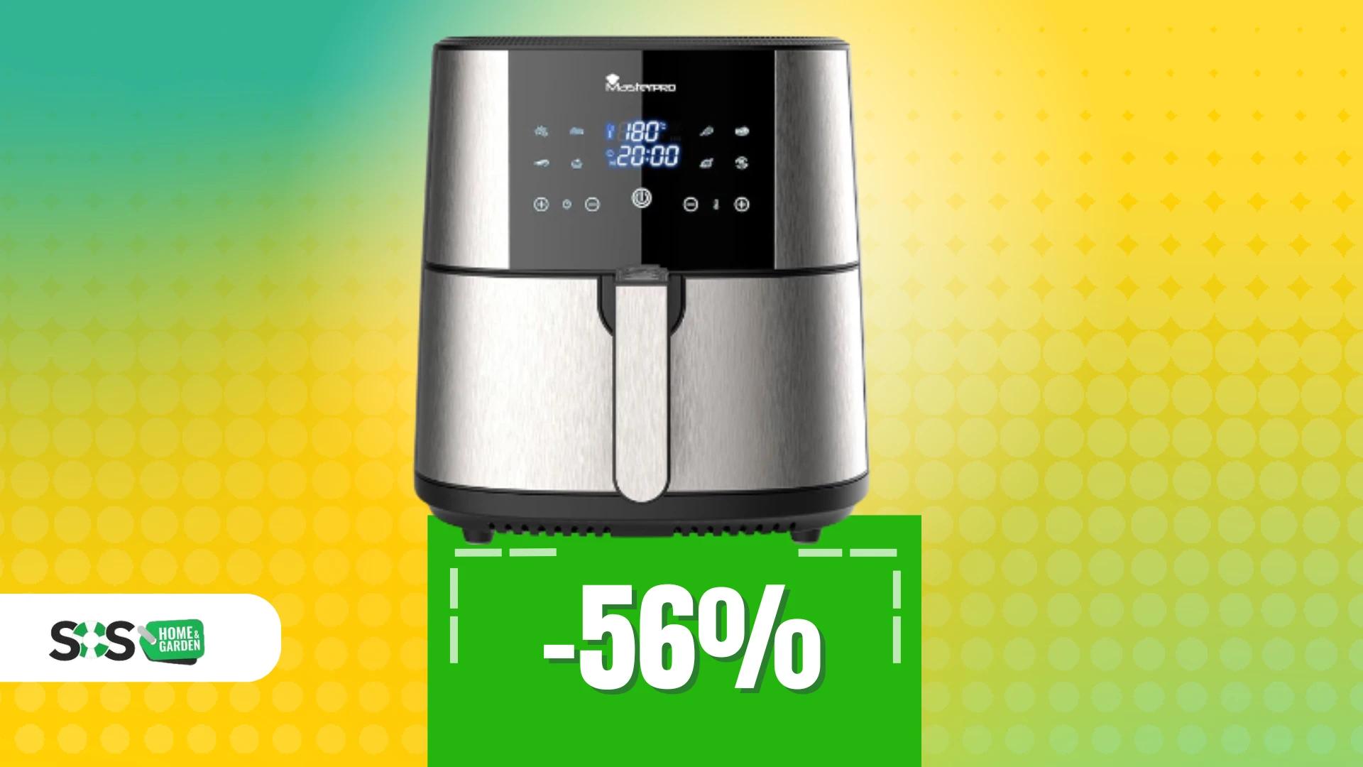 Immagine di Oggi solo 50€ per questa friggitrice ad aria MasterPRO!