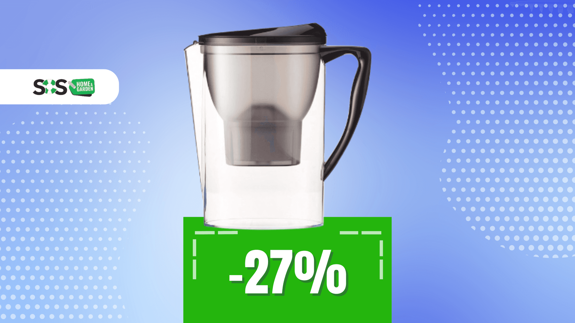 Immagine di Acqua pura con questa caraffa filtrante a soli 15€!