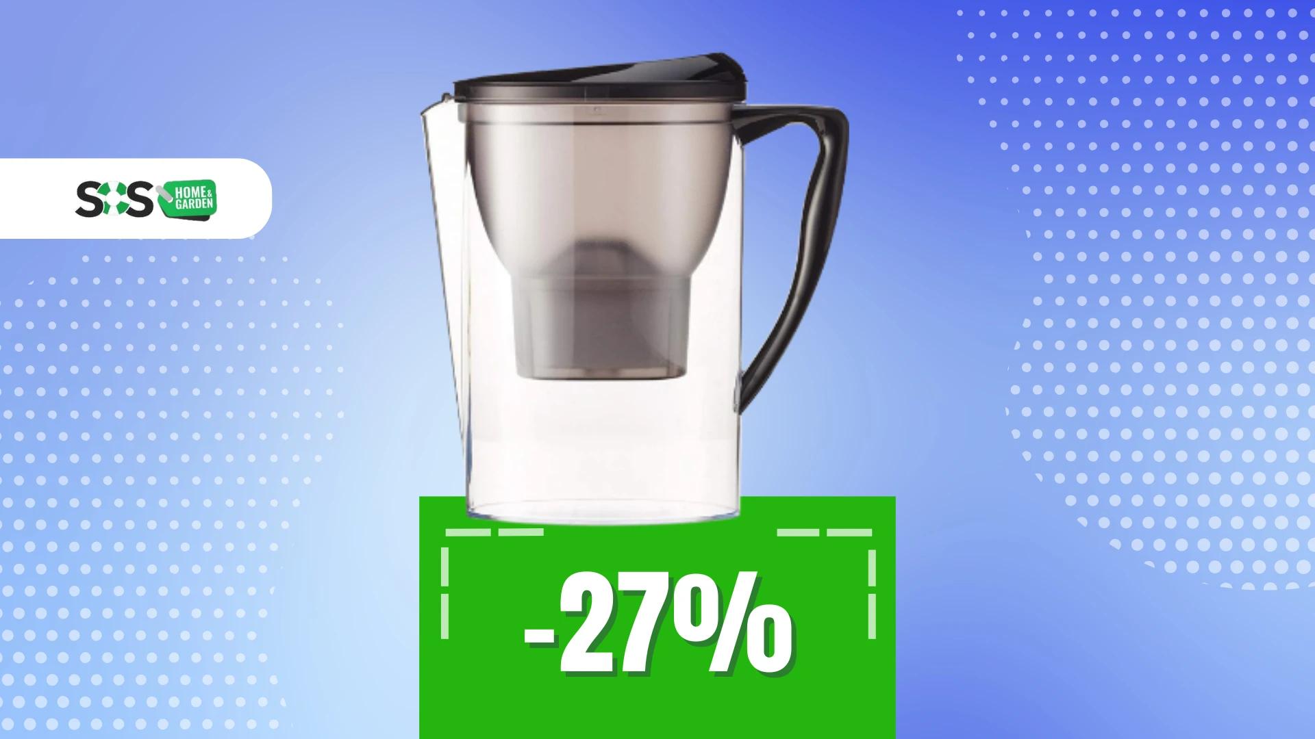Immagine di Acqua pura con questa caraffa filtrante a soli 15€!