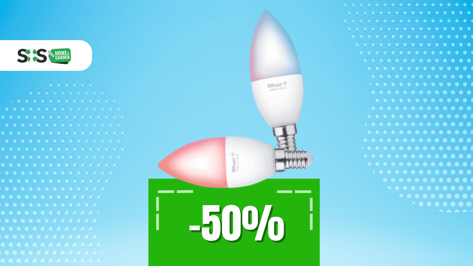 Immagine di Luci colorate, atmosfera perfetta e zero sforzo a soli 15€!