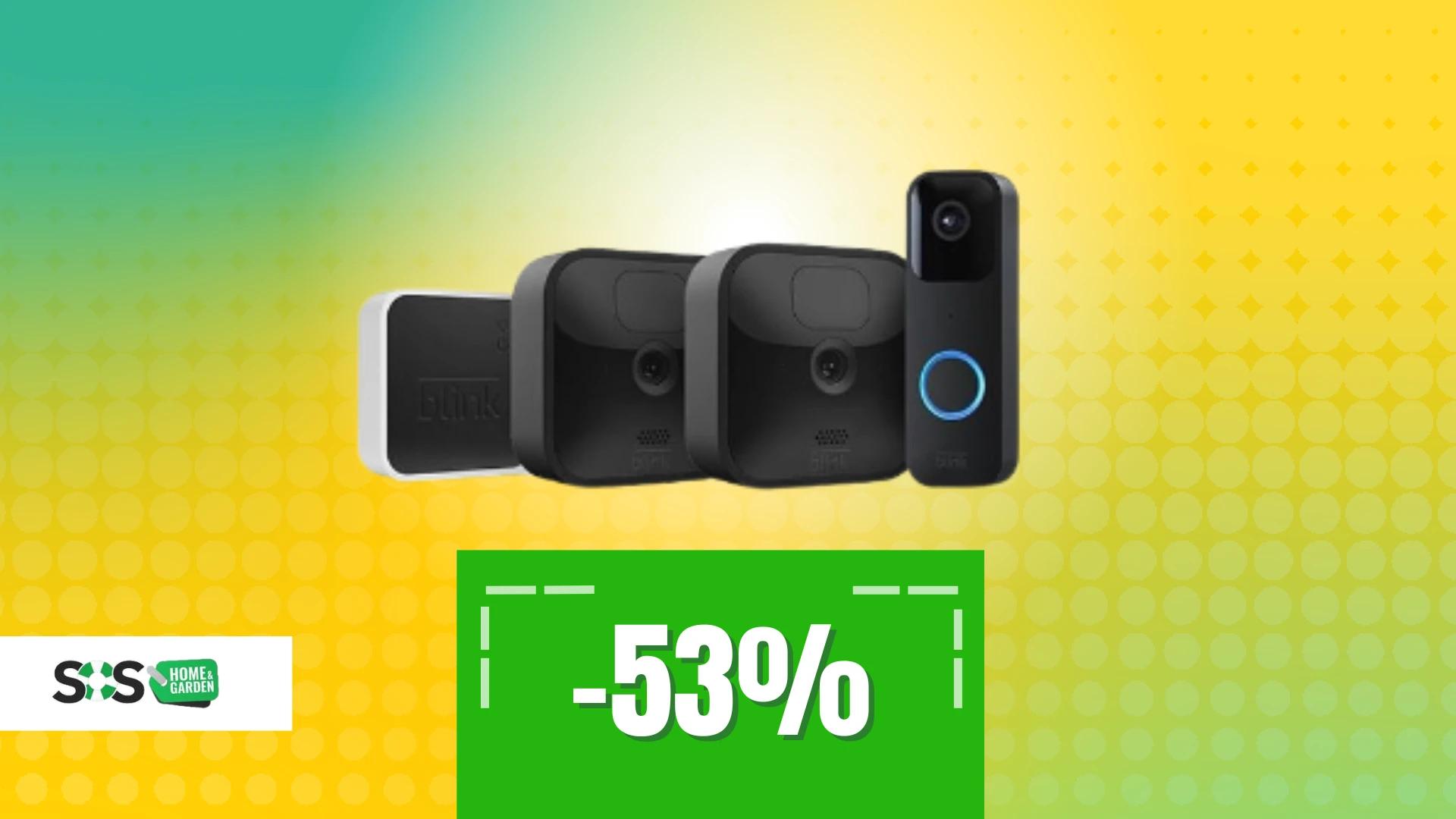 Immagine di Sicurezza totale per la casa con il set Blink Outdoor a 92€!