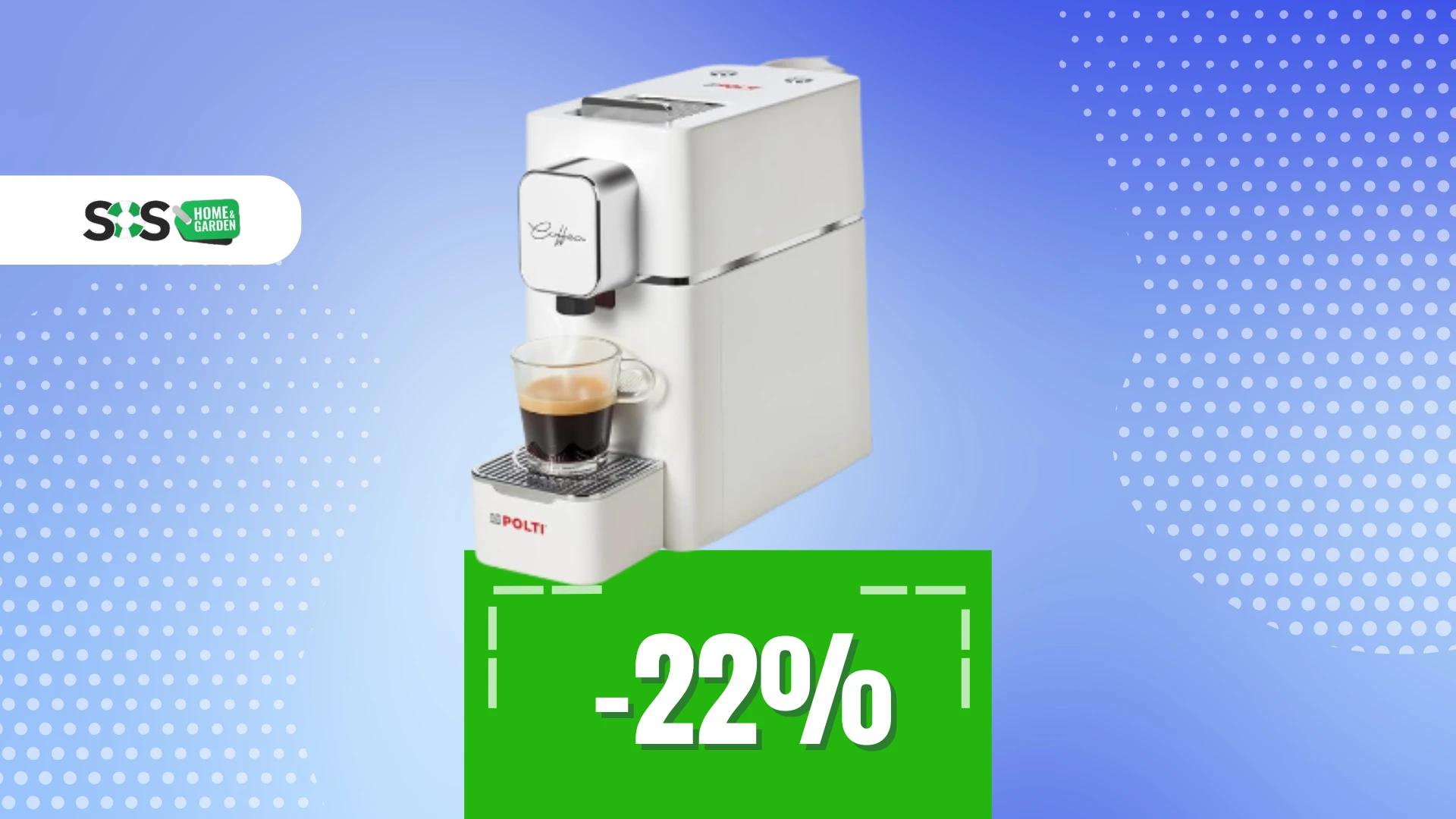Immagine di Un gustoso espresso da bar con la Polti Coffea a soli 100€!