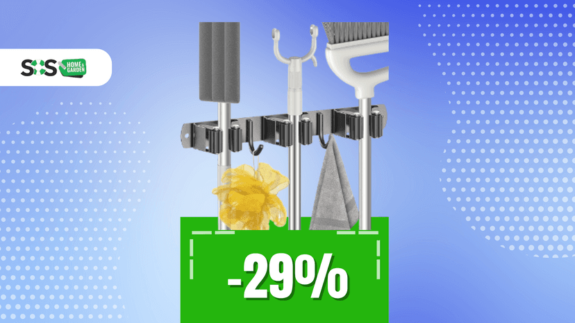 Immagine di #AmazonFinds: utile portascope da parete a SOLO 12€!