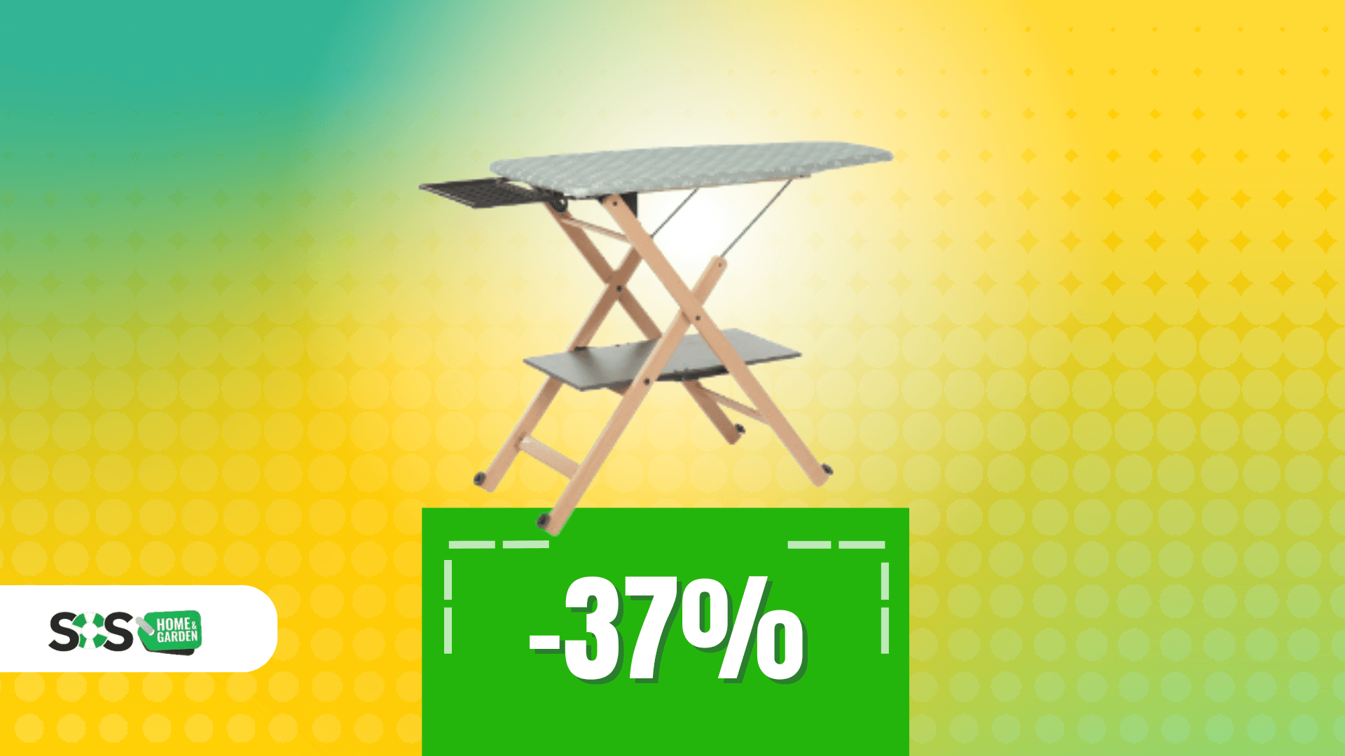 Immagine di Stirare diventa un piacere con l'asse Foppapedretti a 139€!
