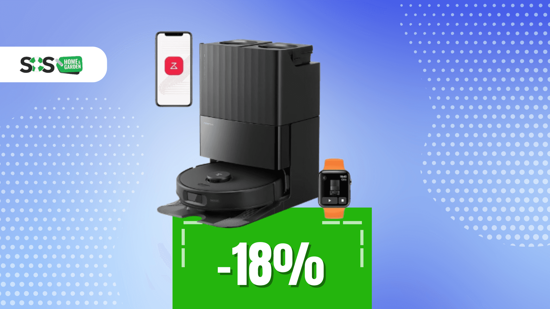 Immagine di Offerta Prime: Roborock Qrevo Edge S5A a 700€!