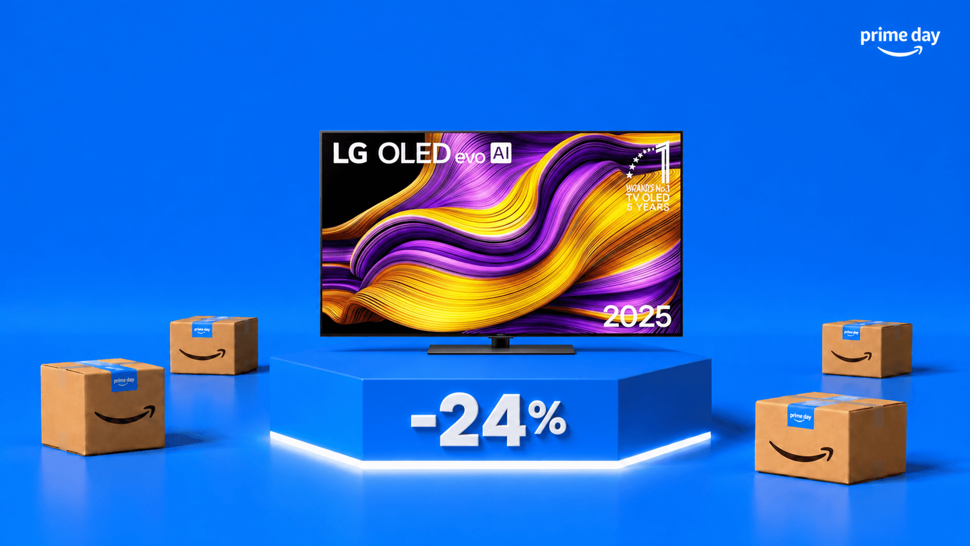 Immagine di LG OLED evo AI G5 scende di 360€: occasione sulla smart TV OLED