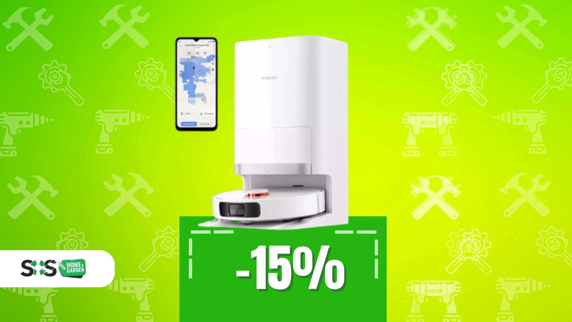 Immagine di Pulizia e lavaggio 2.0 con Xiaomi Robot Vacuum X20+ a 364€!