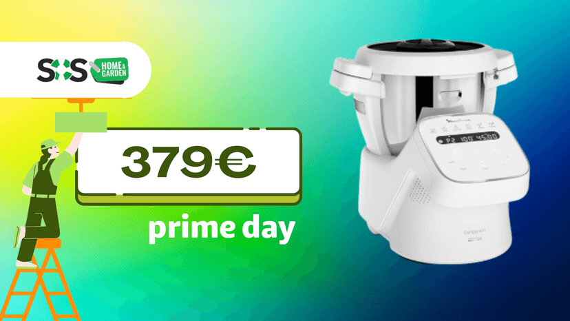 Immagine di Uno chef per te: robot da cucina Moulinex in offerta Prime!