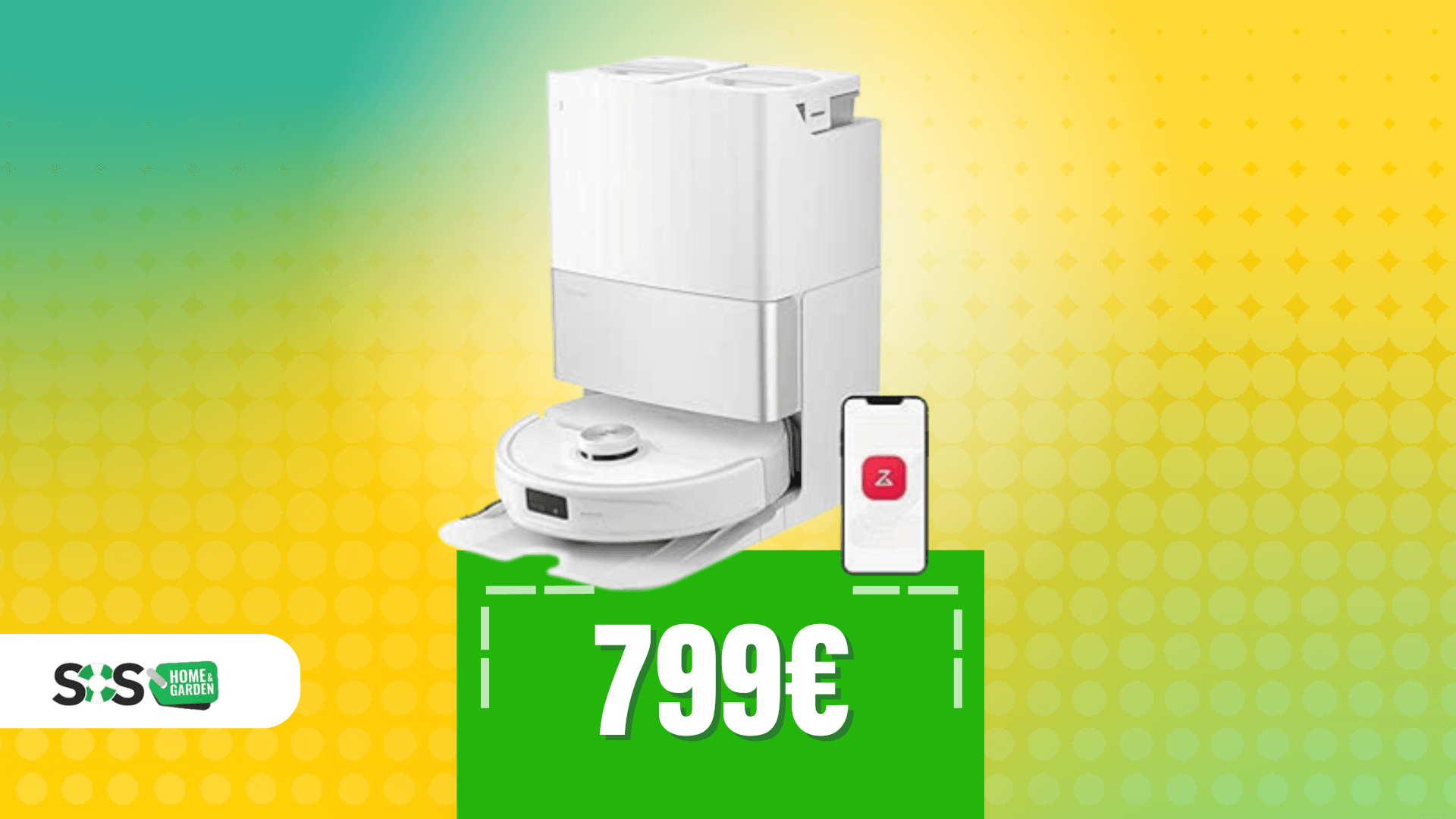 Immagine di Roborock Qrevo Master a 799€ con un'OFFERTA SPECIALE!