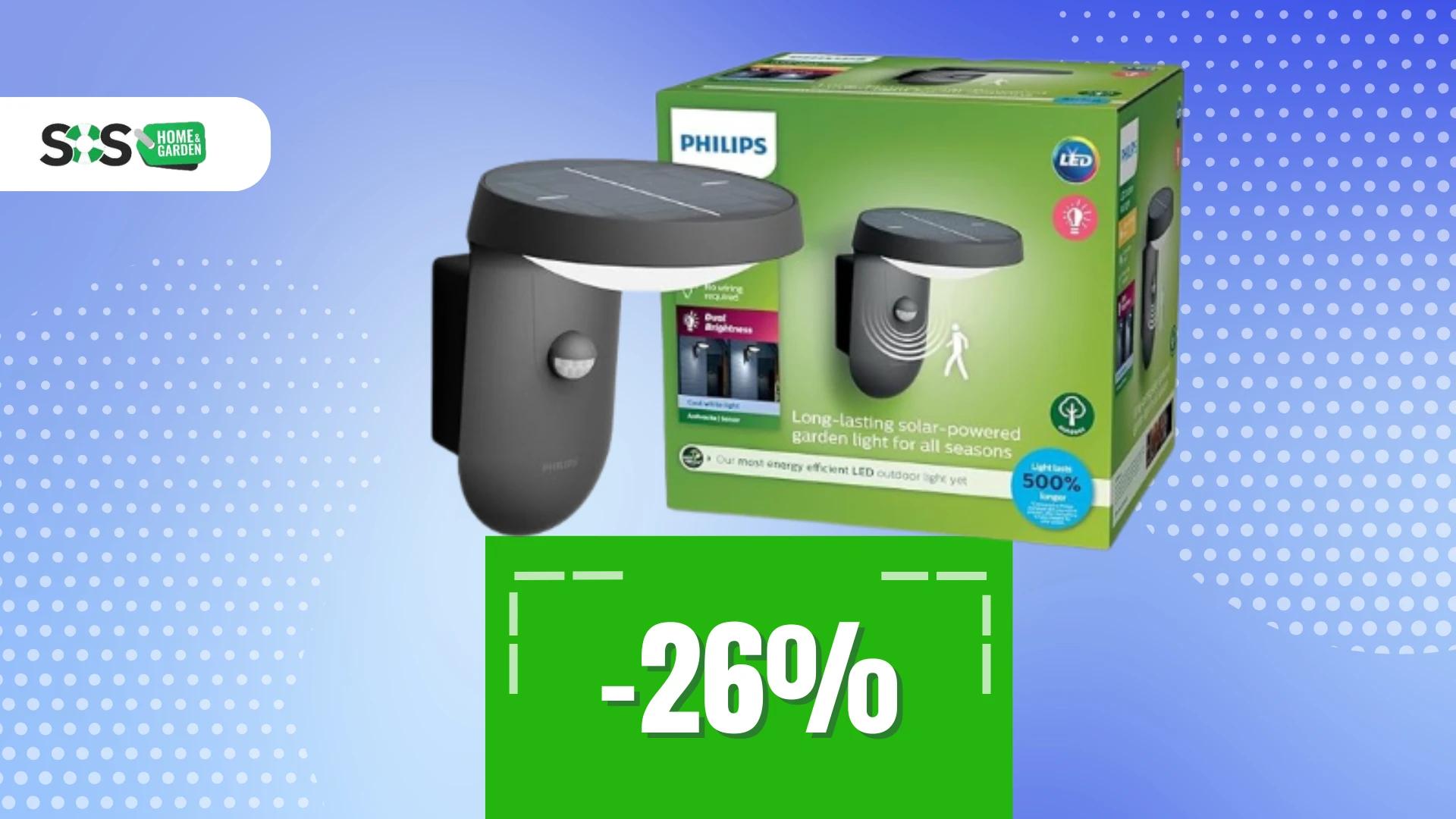 Immagine di Philips illumina il vostro giardino e spaventa i ladri a 67€!