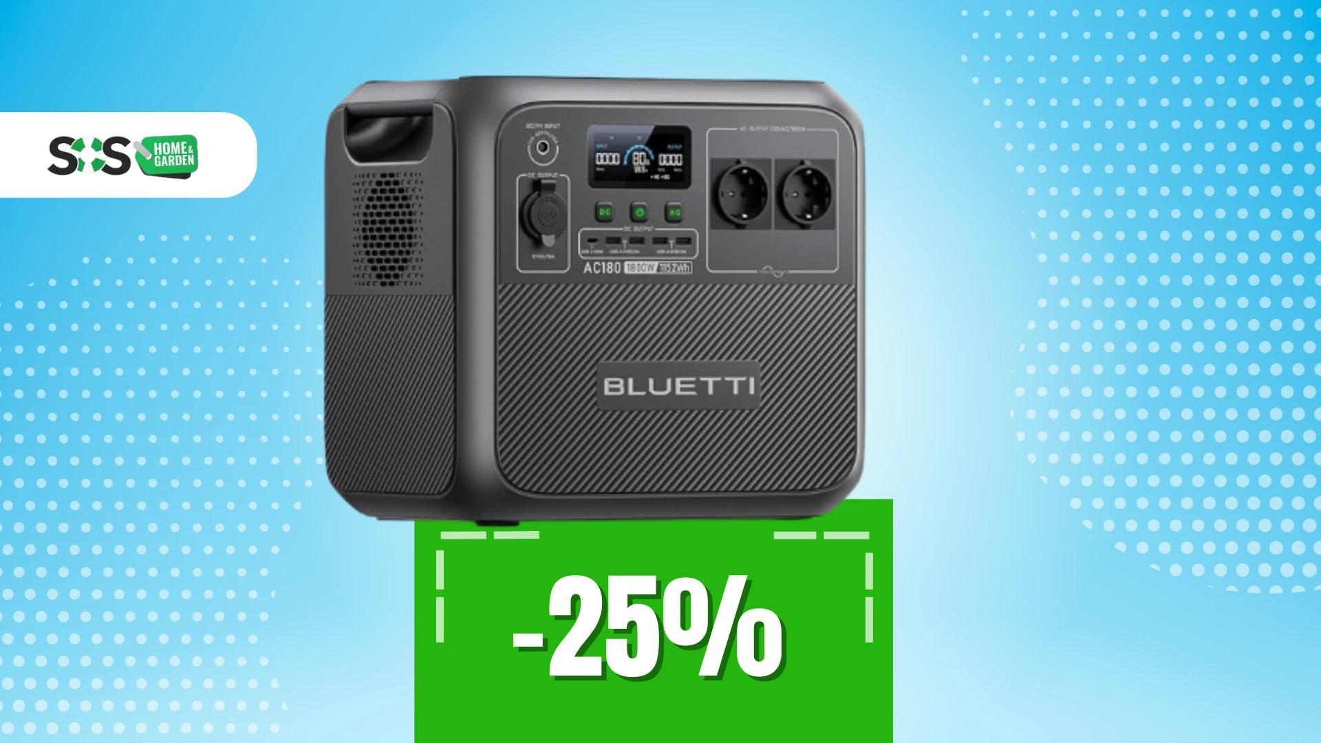 Immagine di Generatore solare portatile Bluetti ad un prezzo MAI visto!