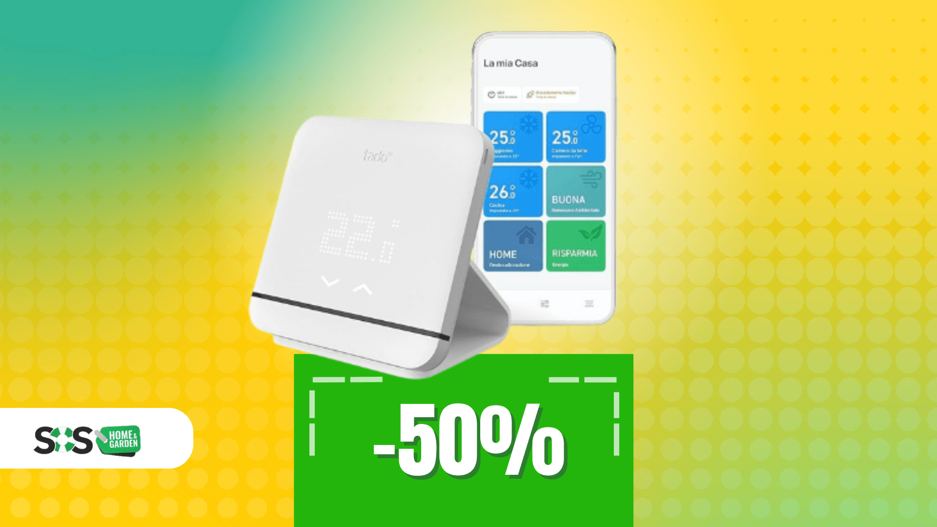 Immagine di Climatizzazione smart con tado° a solo 57€: METÀ PREZZO!