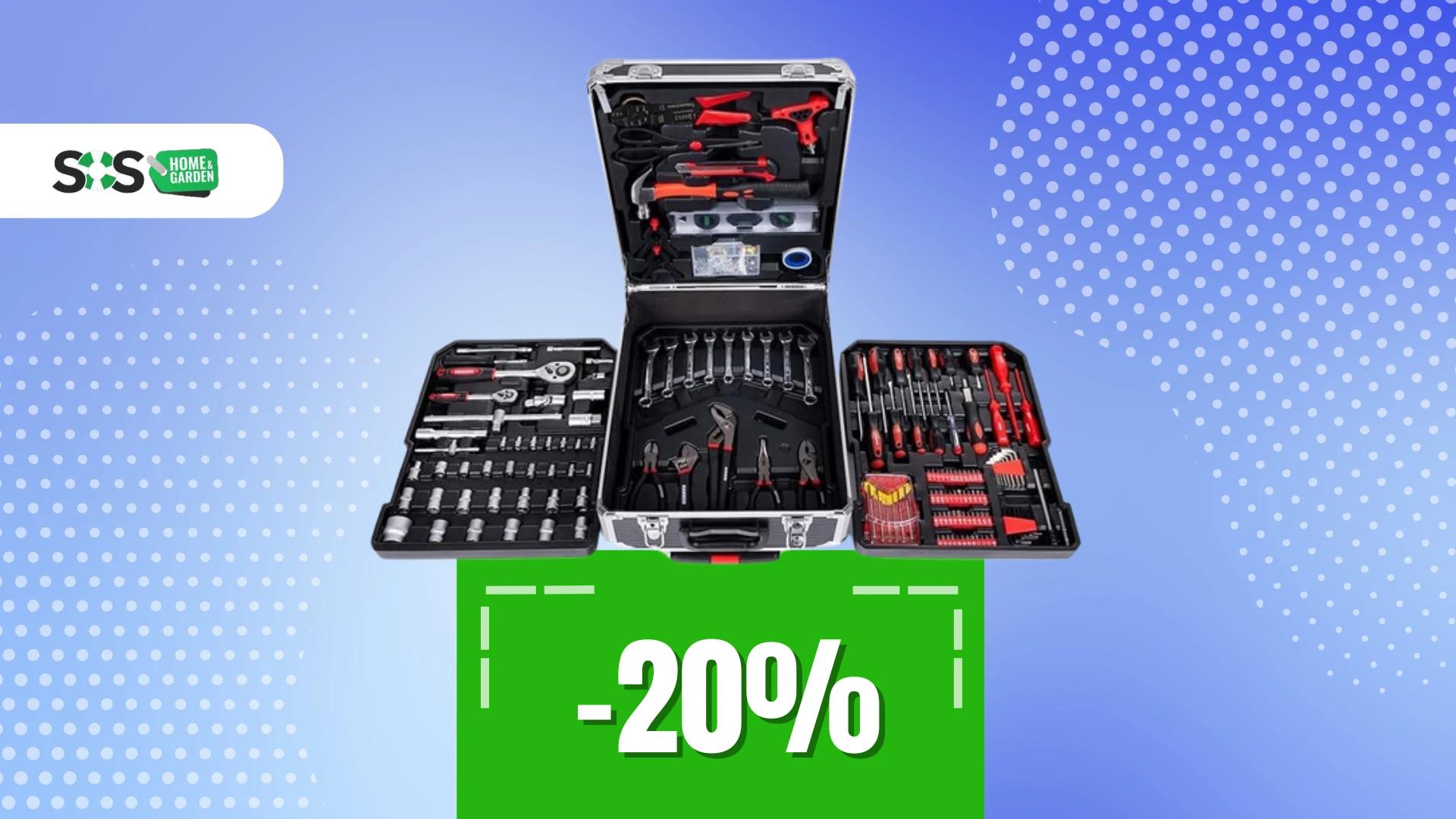 Immagine di Imperdibile cassetta degli attrezzi da 1000 pezzi a 80€!