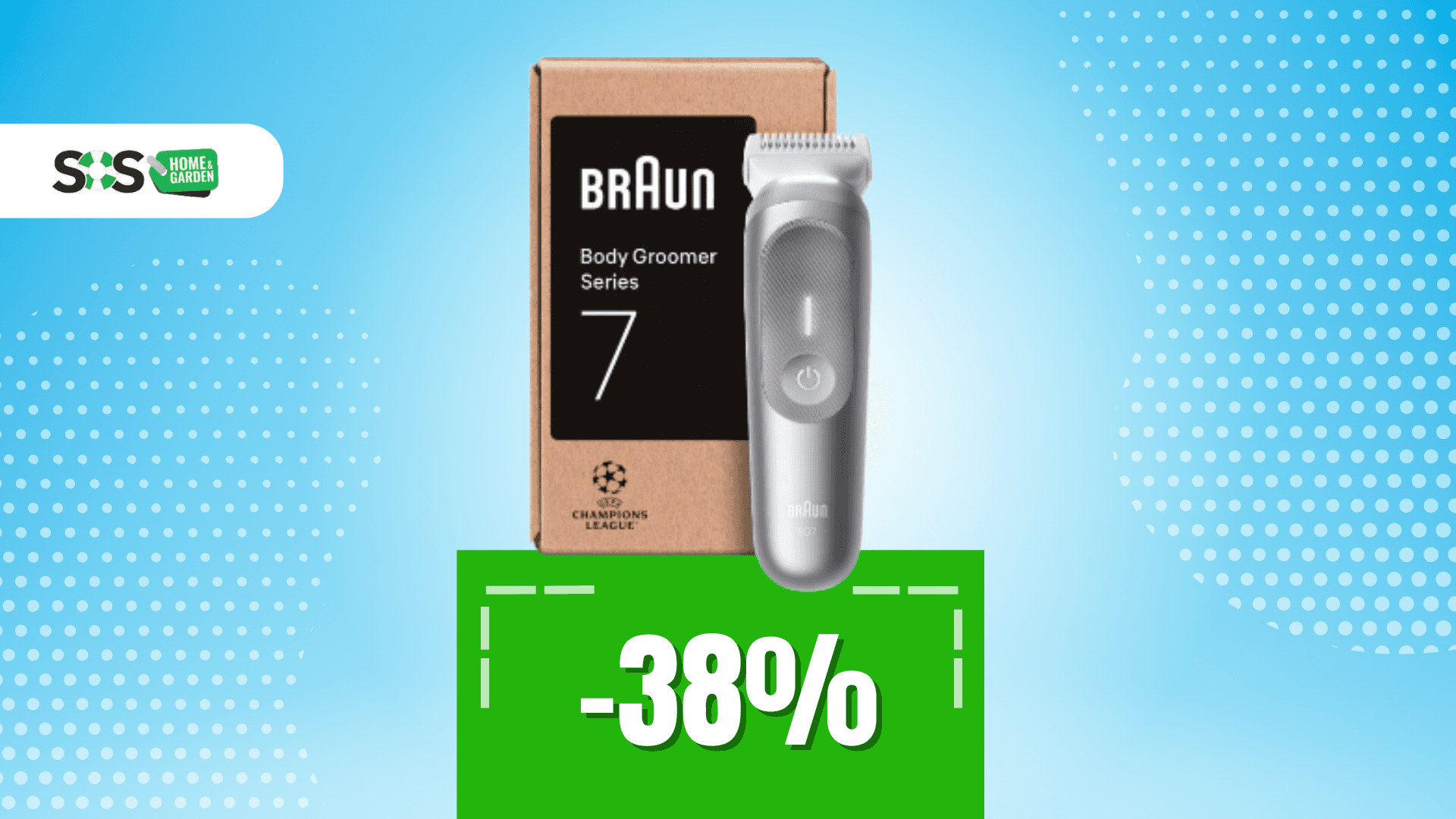 Immagine di Il rasoio perfetto per tutto il corpo: Braun Series 7 a 75€!