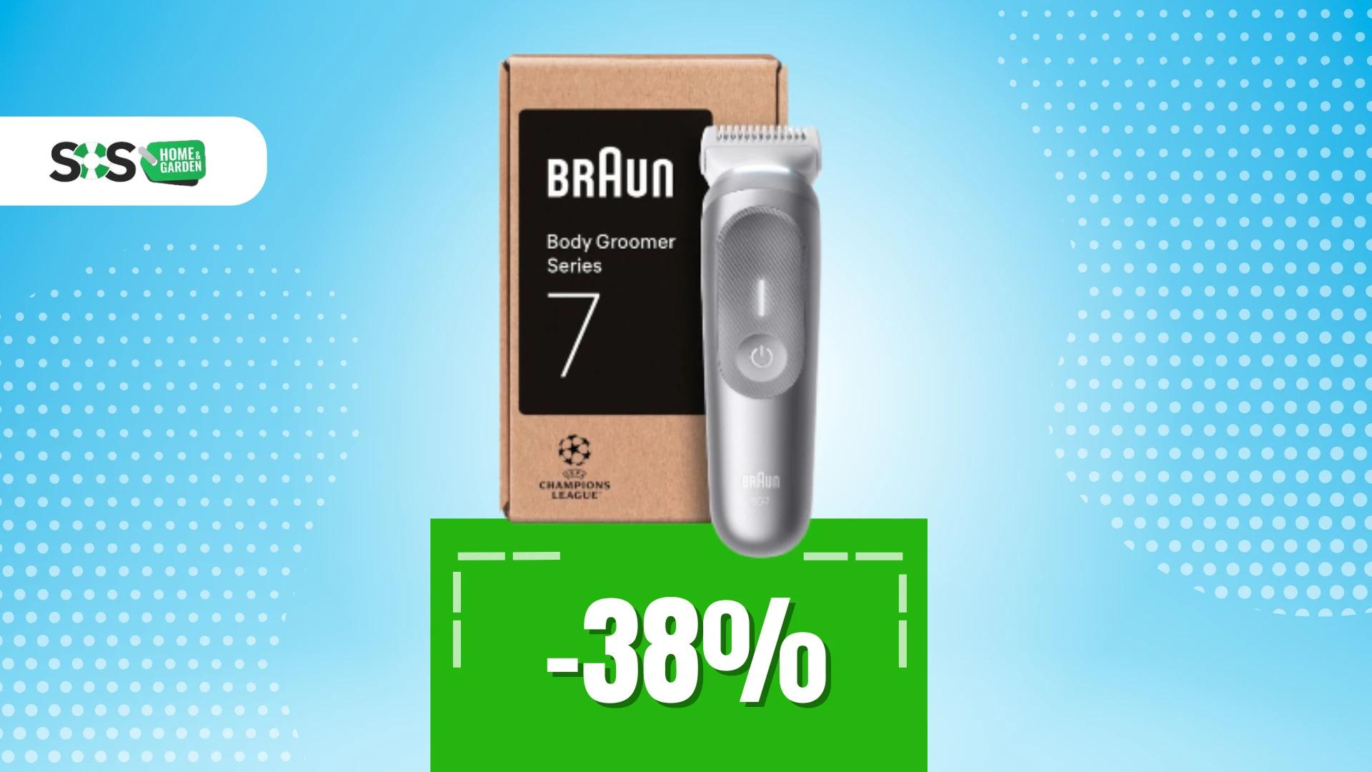 Immagine di Il rasoio perfetto per tutto il corpo: Braun Series 7 a 75€!