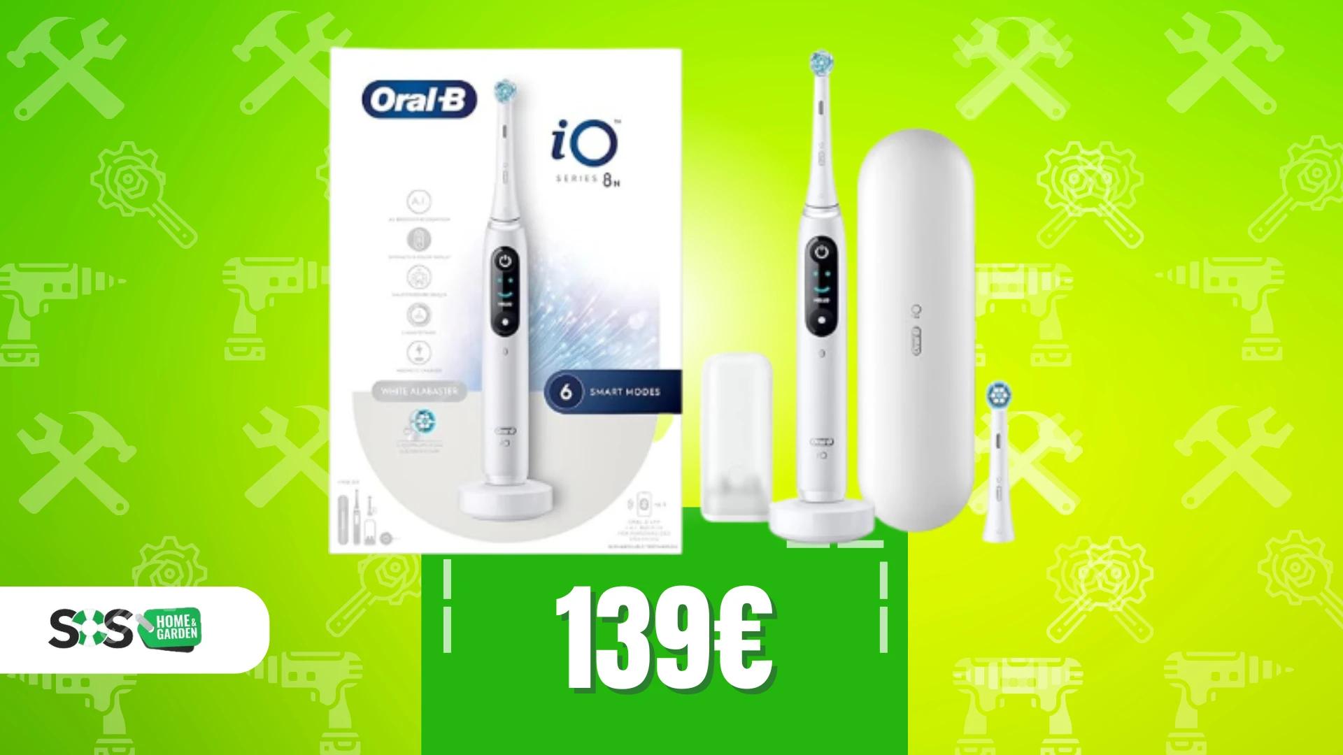 Immagine di Oral-B iO 8N a 139€: sorriso perfetto ora al MINIMO STORICO!