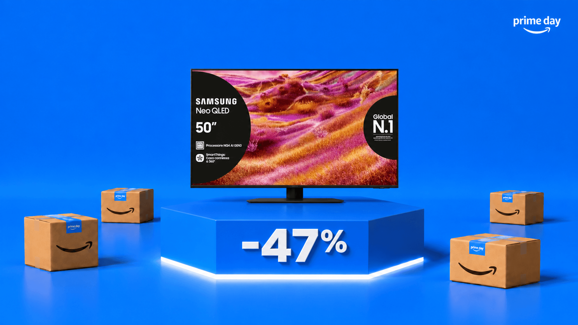 Immagine di Smart tv Samsung QN94F a -47%: ora il risparmio pesa davvero