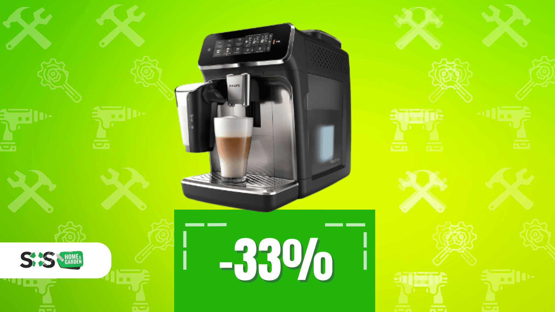 Immagine di Premi un tasto ed ecco il caffè perfetto con Philips 3300!