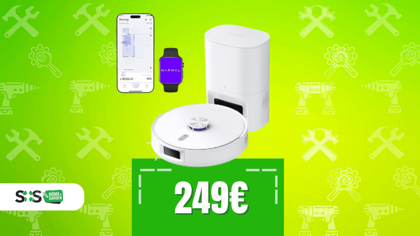 Immagine di Casa pulita con il nuovo NARWAL Freo S in offerta a 249€!