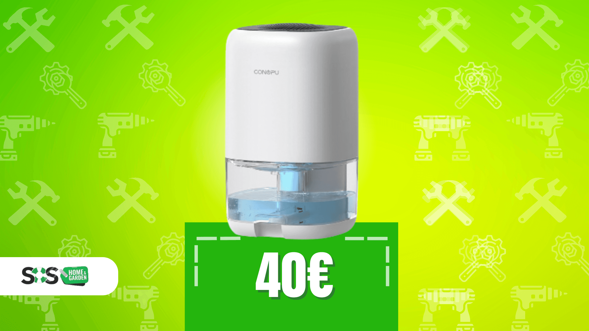 Immagine di Deumidificatore a 40€: addio umidità, benvenuta aria fresca!