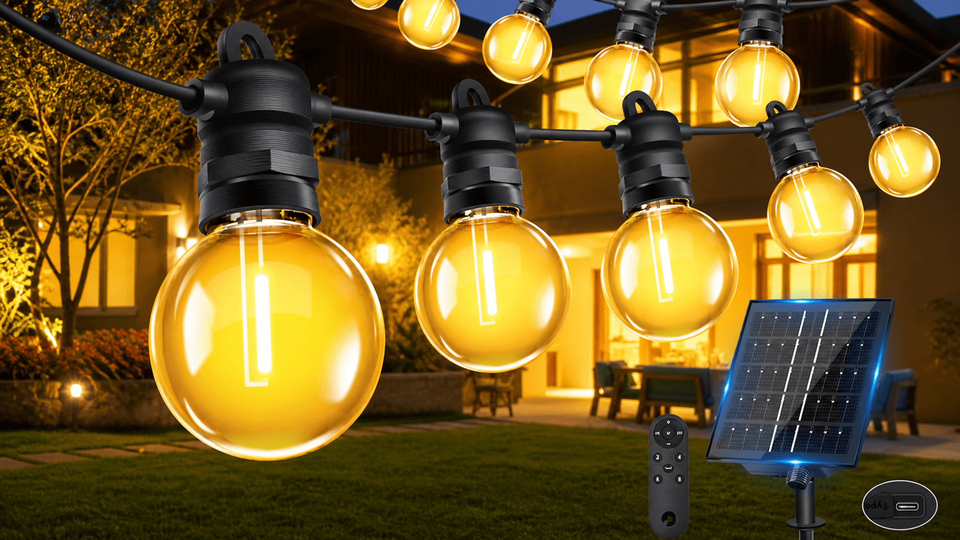 Immagine di La catena luminosa solare Bowfar cala del 30%: occasione outdoor