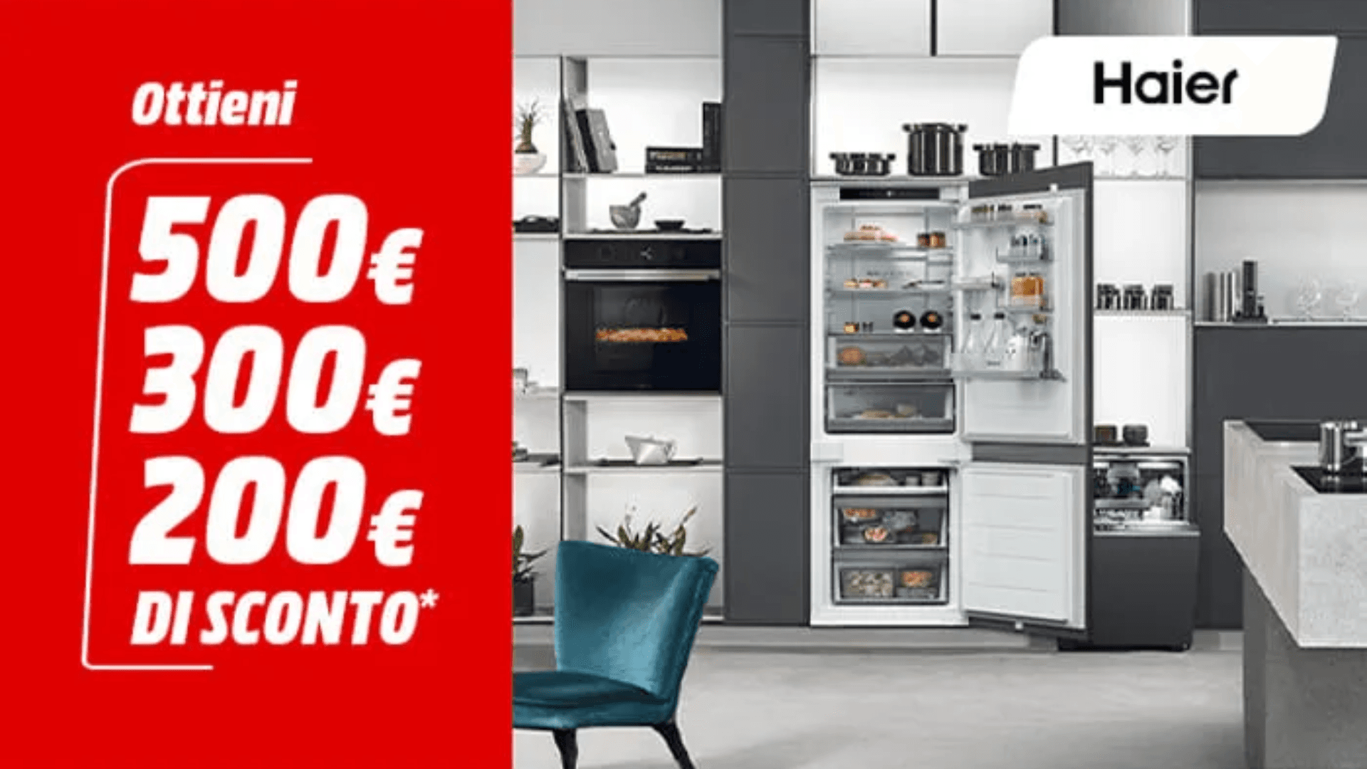 Immagine di La cucina dei sogni con la promozione Haier e MediaWorld!