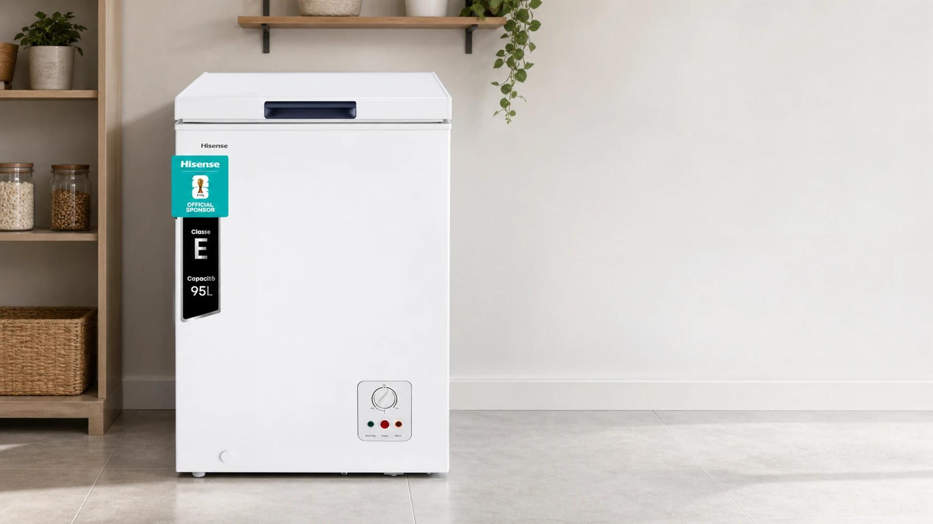Immagine di Il congelatore a pozzo Hisense scende sotto i 170 euro con il 22%