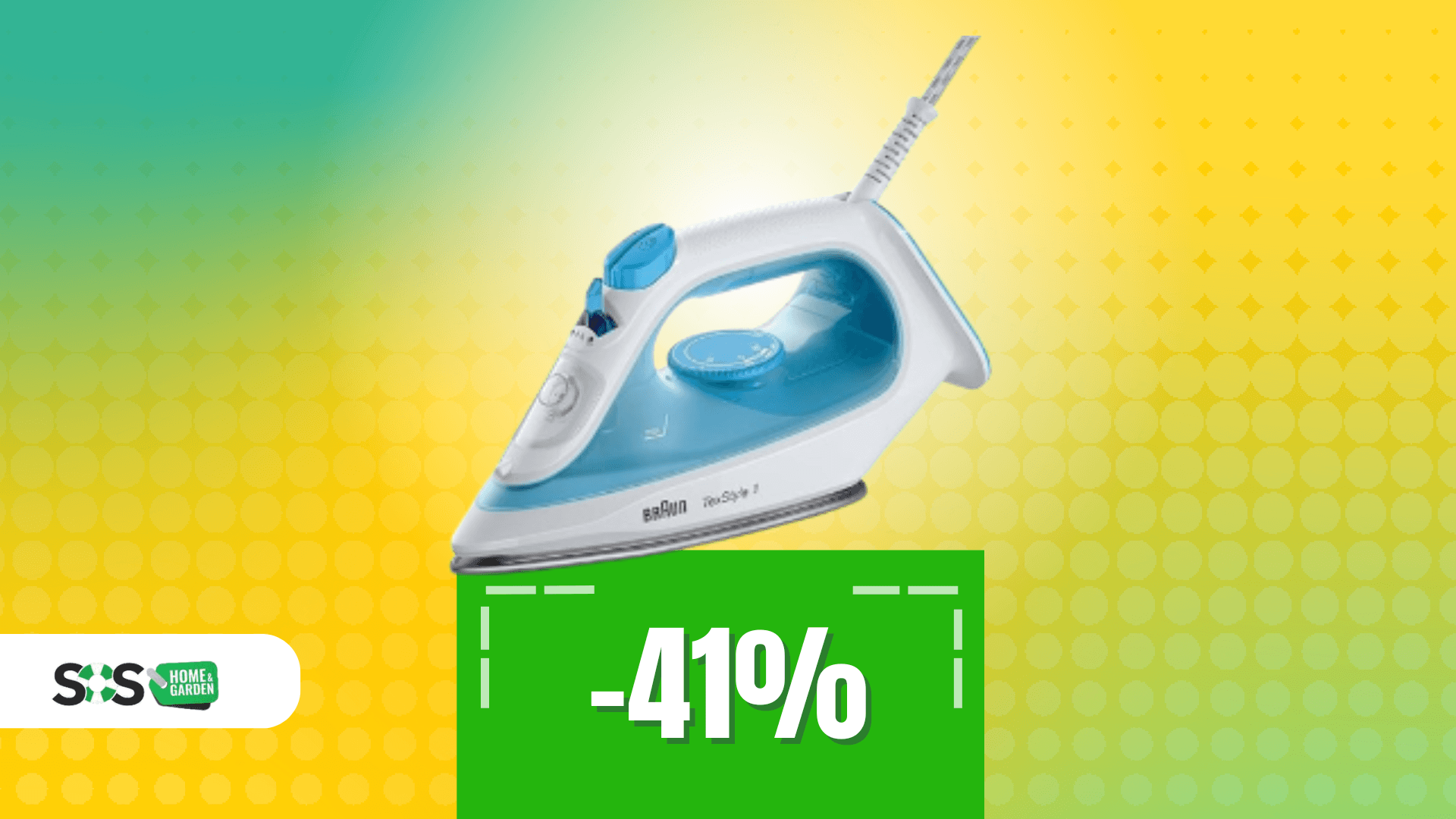 Immagine di Stira facile con una spesa minima: ferro Braun a soli 22€!