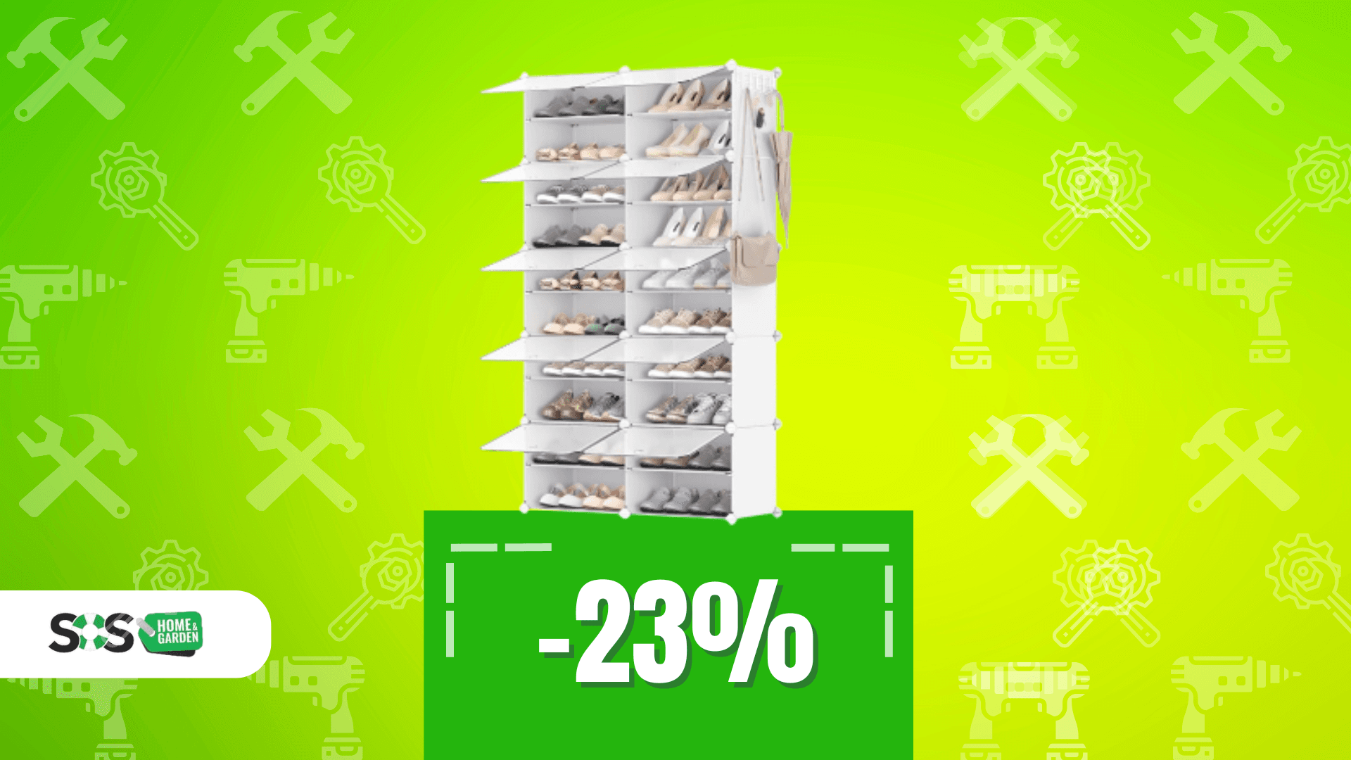 Immagine di Ordine con stile con questa scarpiera Songmics a soli 39€!