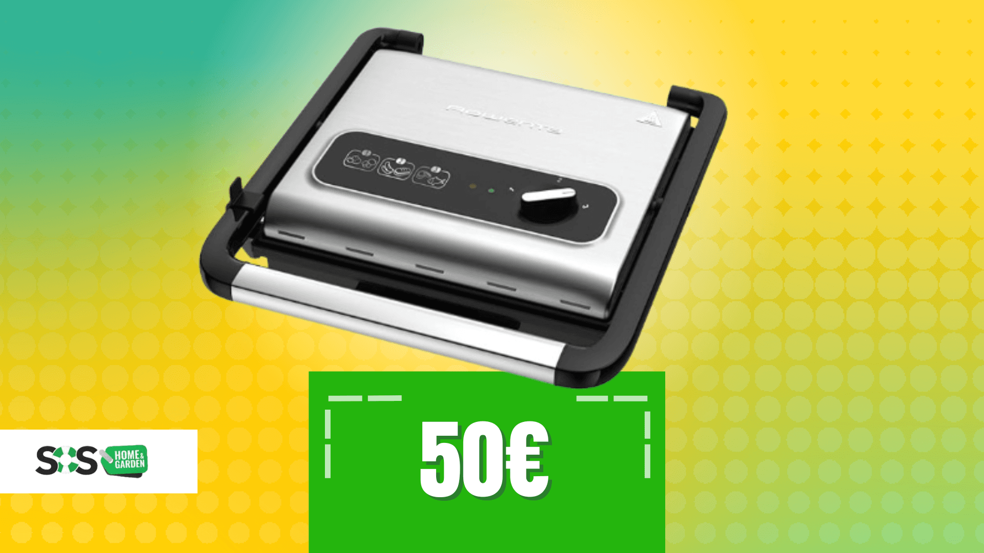 Immagine di La griglia Rowenta ti fa sentire un vero chef a soli 50€!