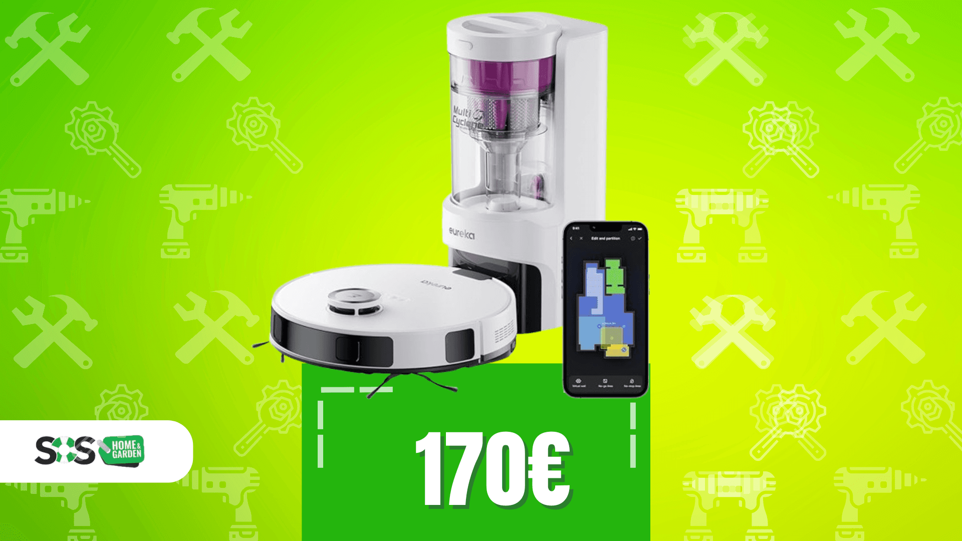 Immagine di Eureka NERE10s: aspira e lava i tuoi pavimenti a soli 170€!