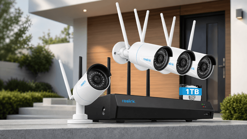 Immagine di Il kit di videosorveglianza Reolink cala di 150€: occasione al -30%