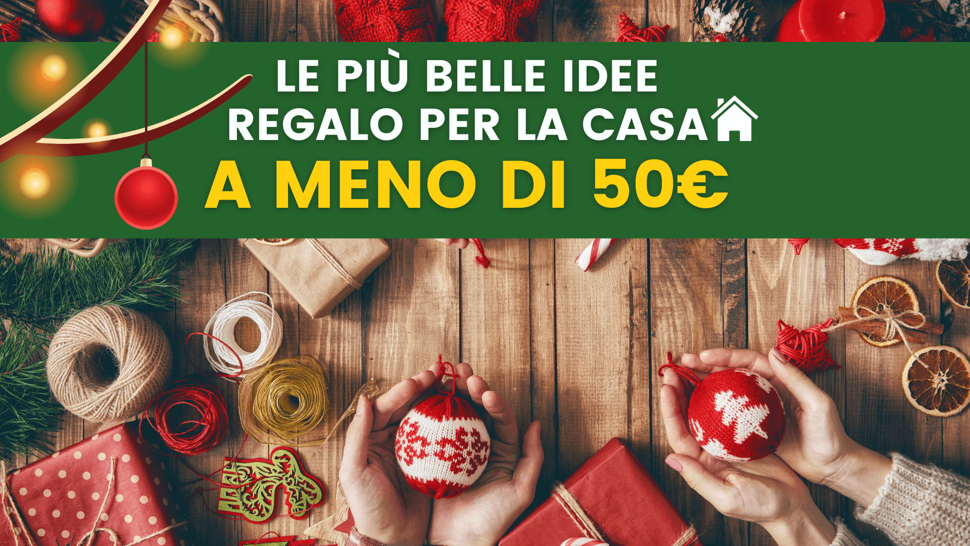 Immagine di Le più belle idee regalo per la casa a meno di 50€