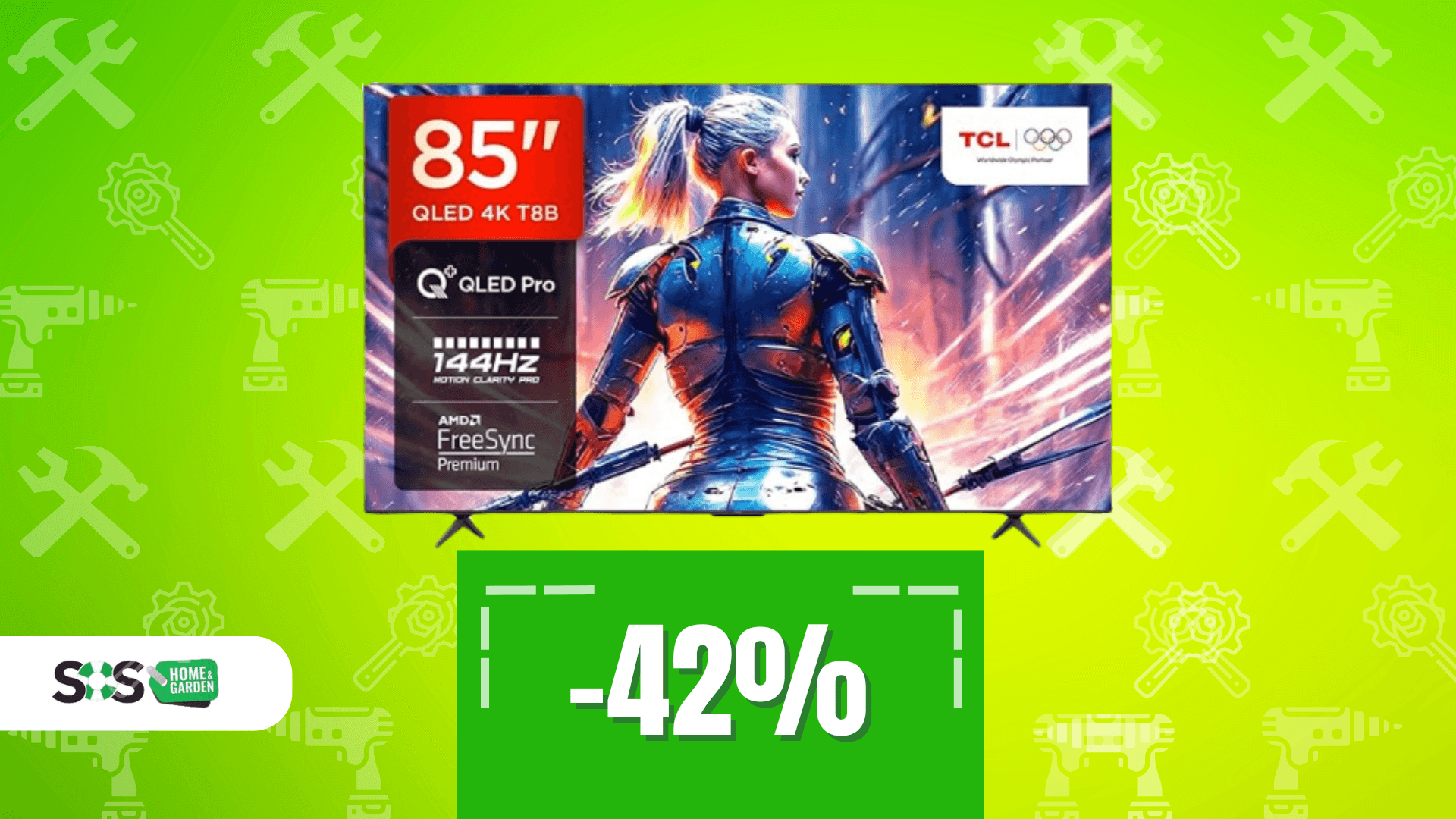 Immagine di TV TCL 85”: il cinema entra in casa, in formato gigante!