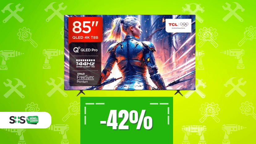Immagine di TV TCL 85”: il cinema entra in casa, in formato gigante!