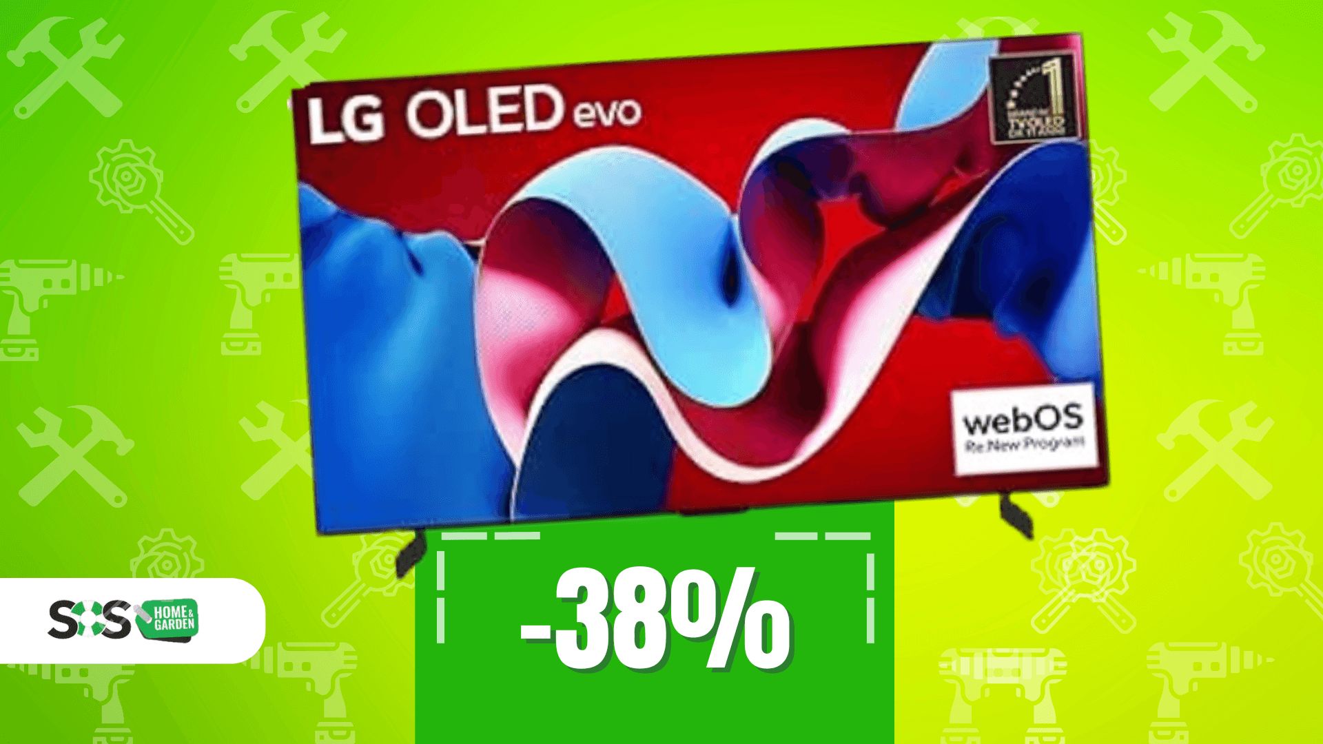 Immagine di La smart TV LG top per film e gaming oggi al MINIMO STORICO!