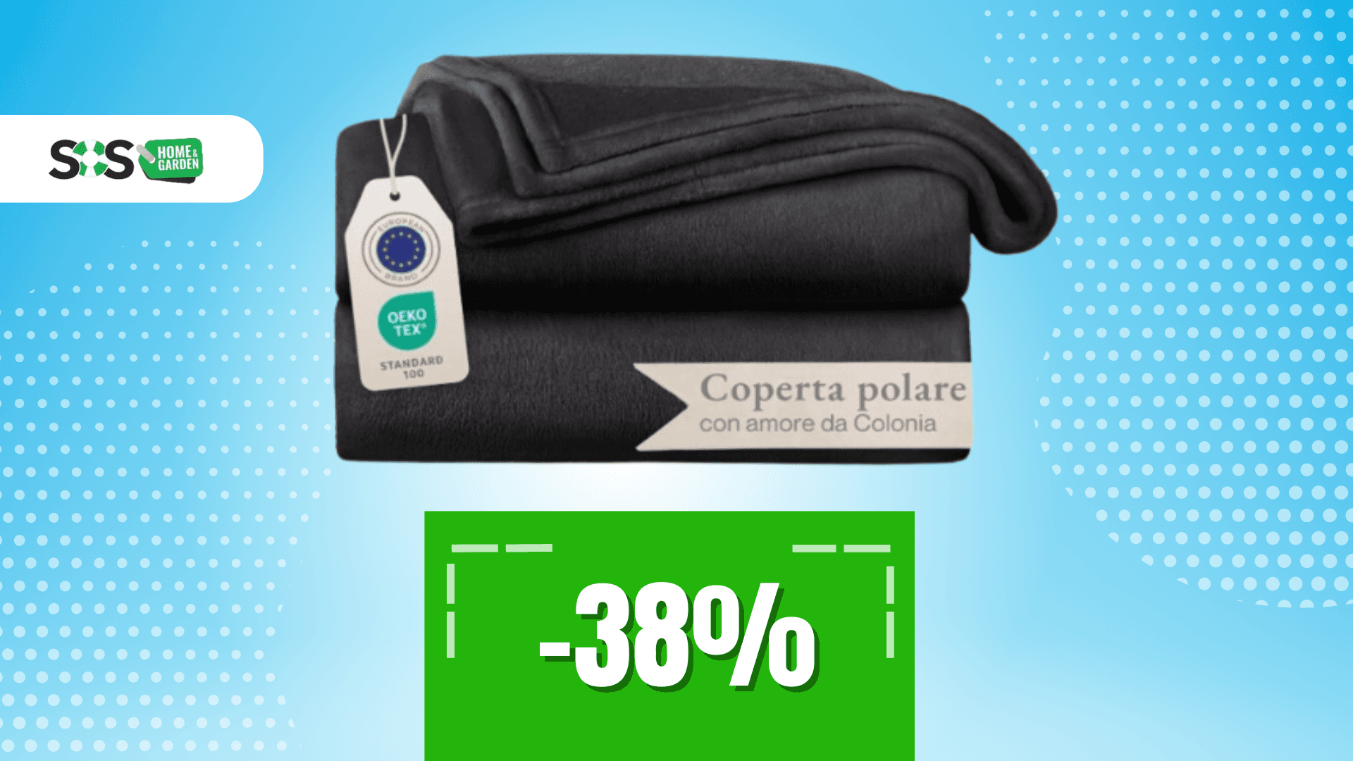 Immagine di Ecco la coperta perfetta per stare al caldo a soli 11€!