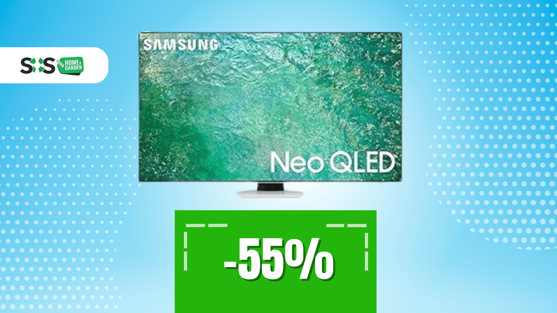 Immagine di Non è un sogno: la Samsung Neo QLED 65” è tua a METÀ PREZZO!