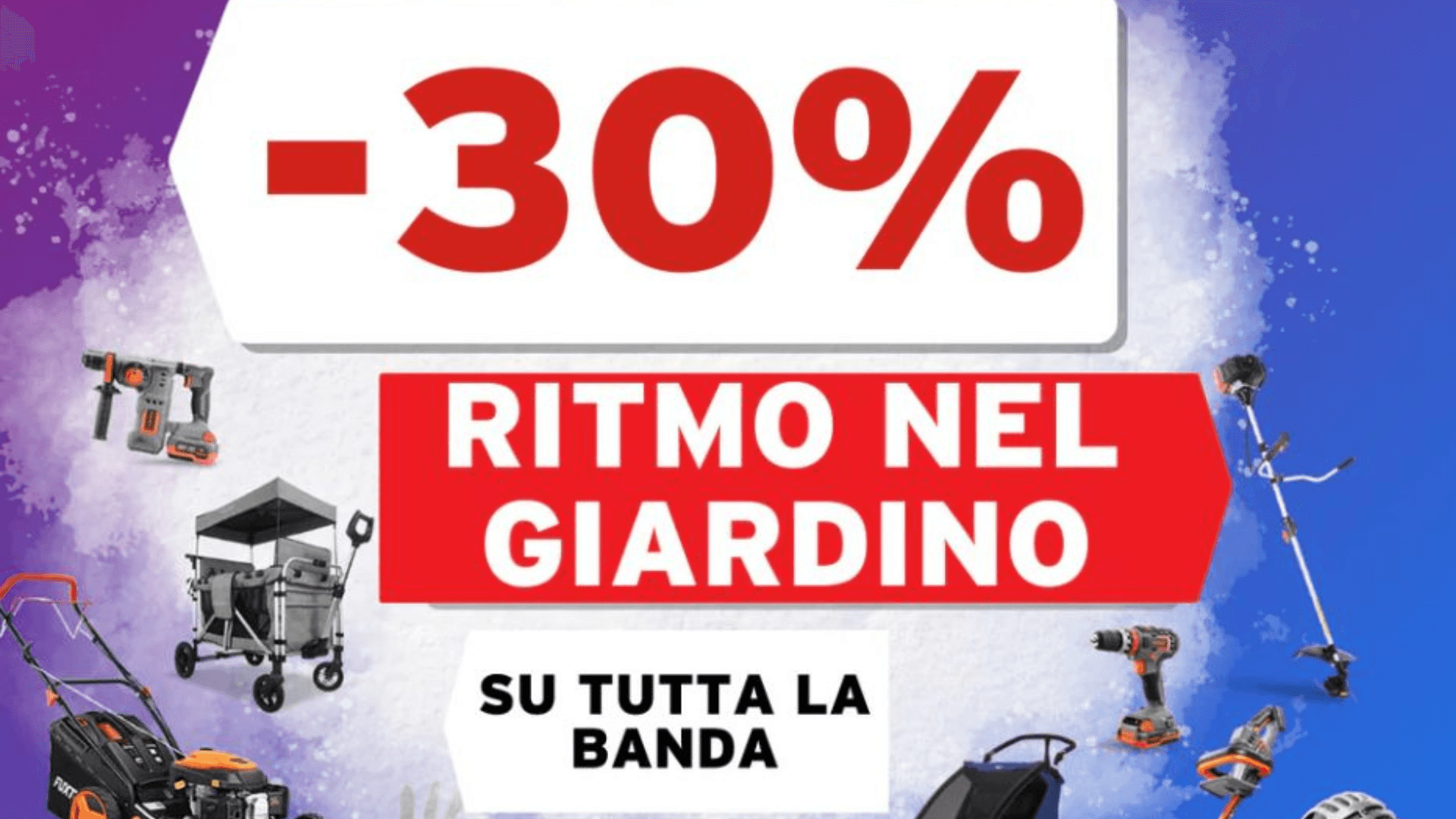 Immagine di Prepara il giardino alla primavera con le offerte Fuxtec!