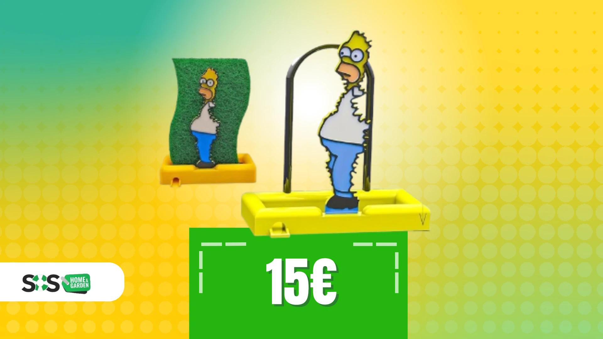Immagine di #AmazonFinds: il portaspugna di Homer è davvero originale!