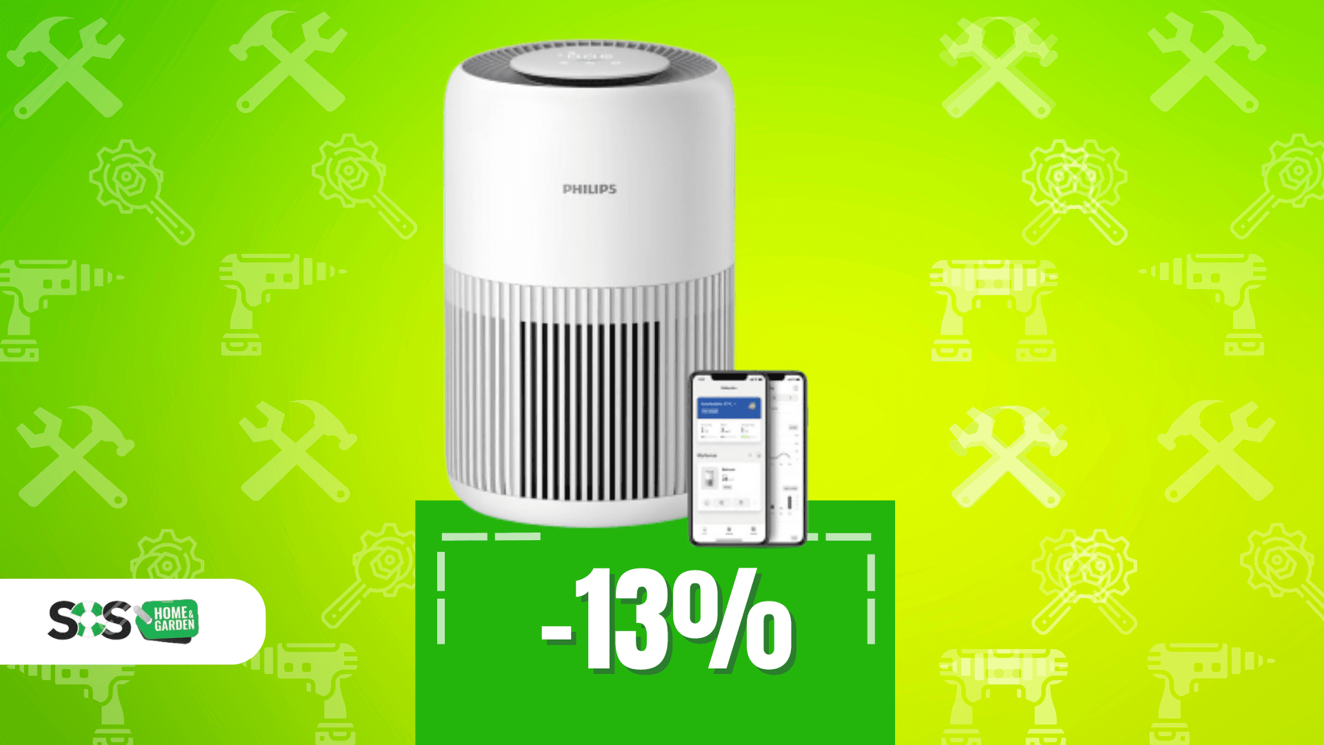 Immagine di Purificatore d'aria Philips a 140€ per un ambiente sano!