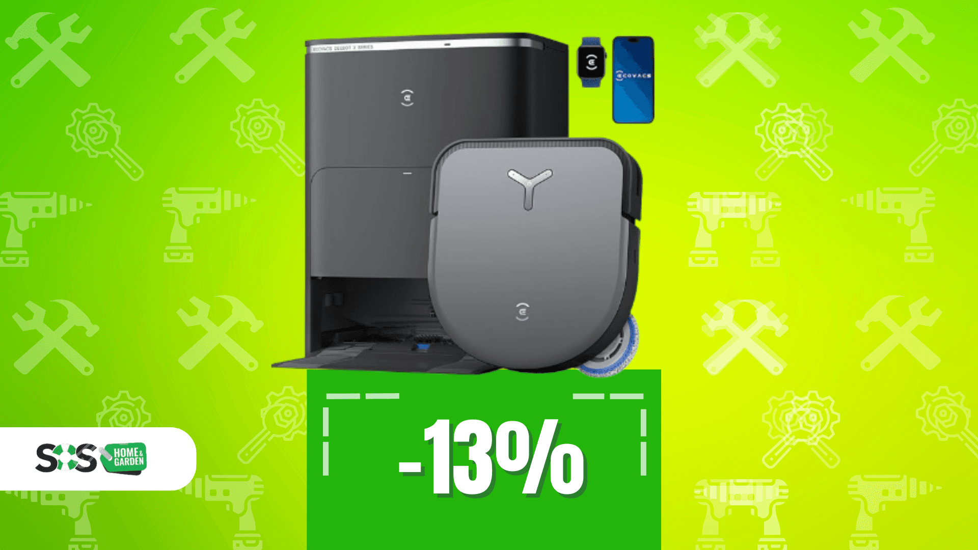 Immagine di Ecovacs Deebot X5: l'aspirapolvere diventa un supereroe!