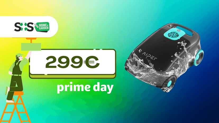 Immagine di Piscina sempre pulita con questo robot ora a prezzo Prime!