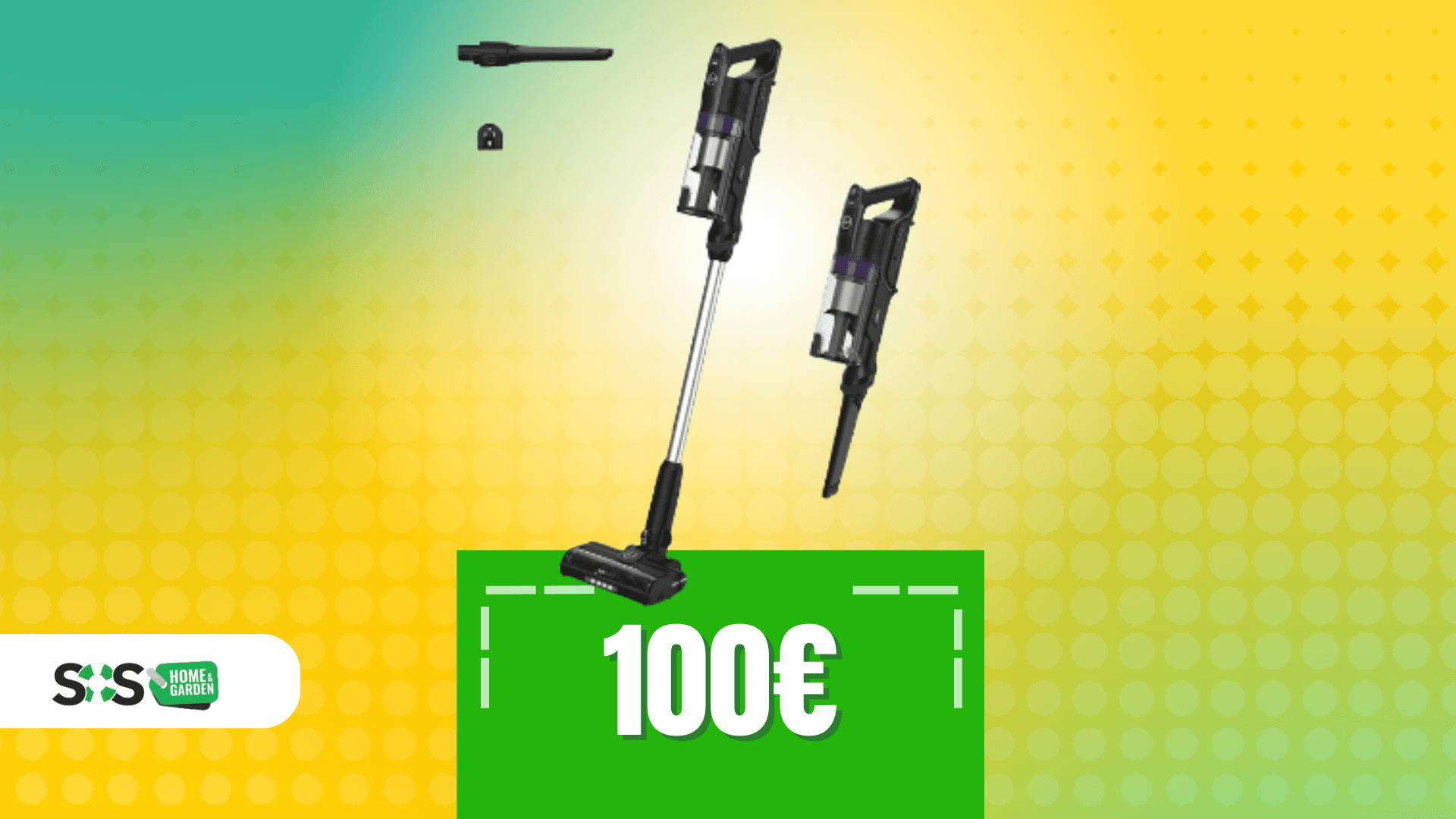 Immagine di Pulizia potente e senza fili a soli 100€ con Hoover!