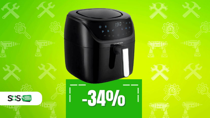 Immagine di Friggitrice XXL Russell Hobbs al minimo storico di 70€!