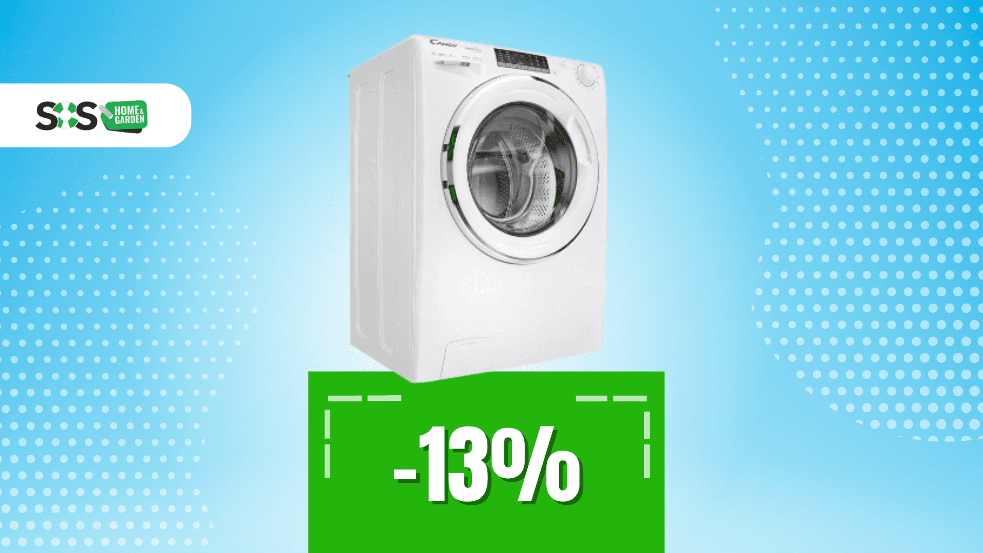 Immagine di Lavatrice Candy a solo 349€ con 16 programmi!